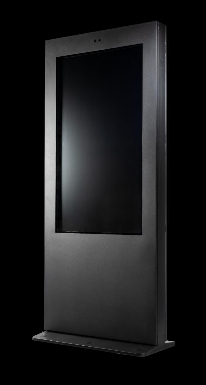 55" Outdoor Portrait Kiosk