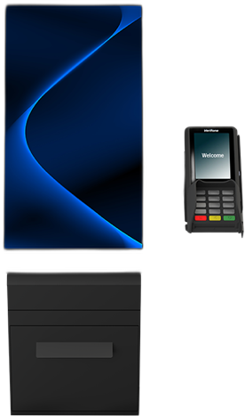 QIOX Amigo Freestanding + Printer 15.6"